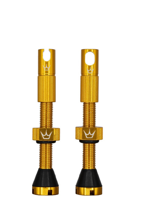 PEATY'S MK2 Tubeless Valves Gold 42mm