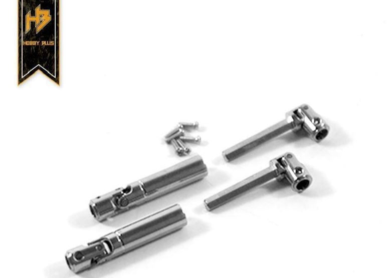 HOBBY PLUS Steel U-Joint Shaft Set for CR18 (2pc)